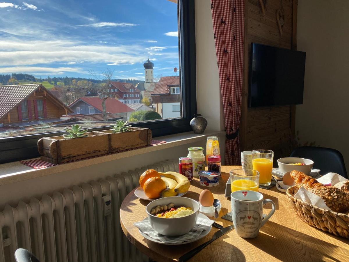 Ferienwohnung Hochgratglueck Oberreute Dış mekan fotoğraf