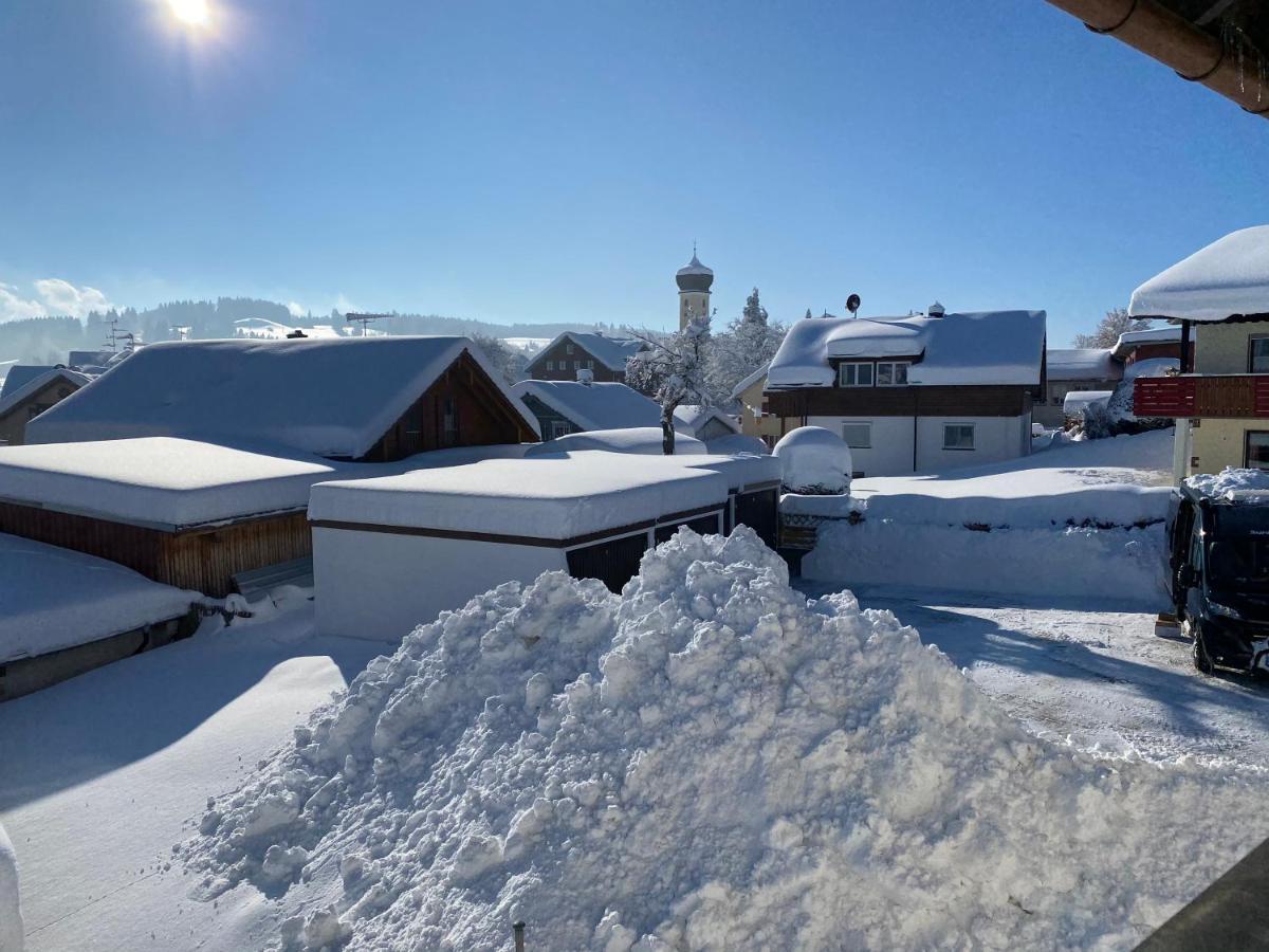 Ferienwohnung Hochgratglueck Oberreute Dış mekan fotoğraf
